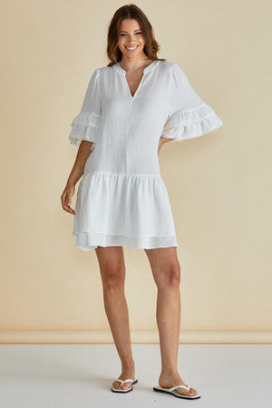 Malibu White cotton dress