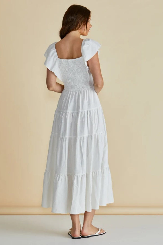 Sadie Dress - White