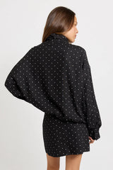 Brookie Spot Bomber Jacket