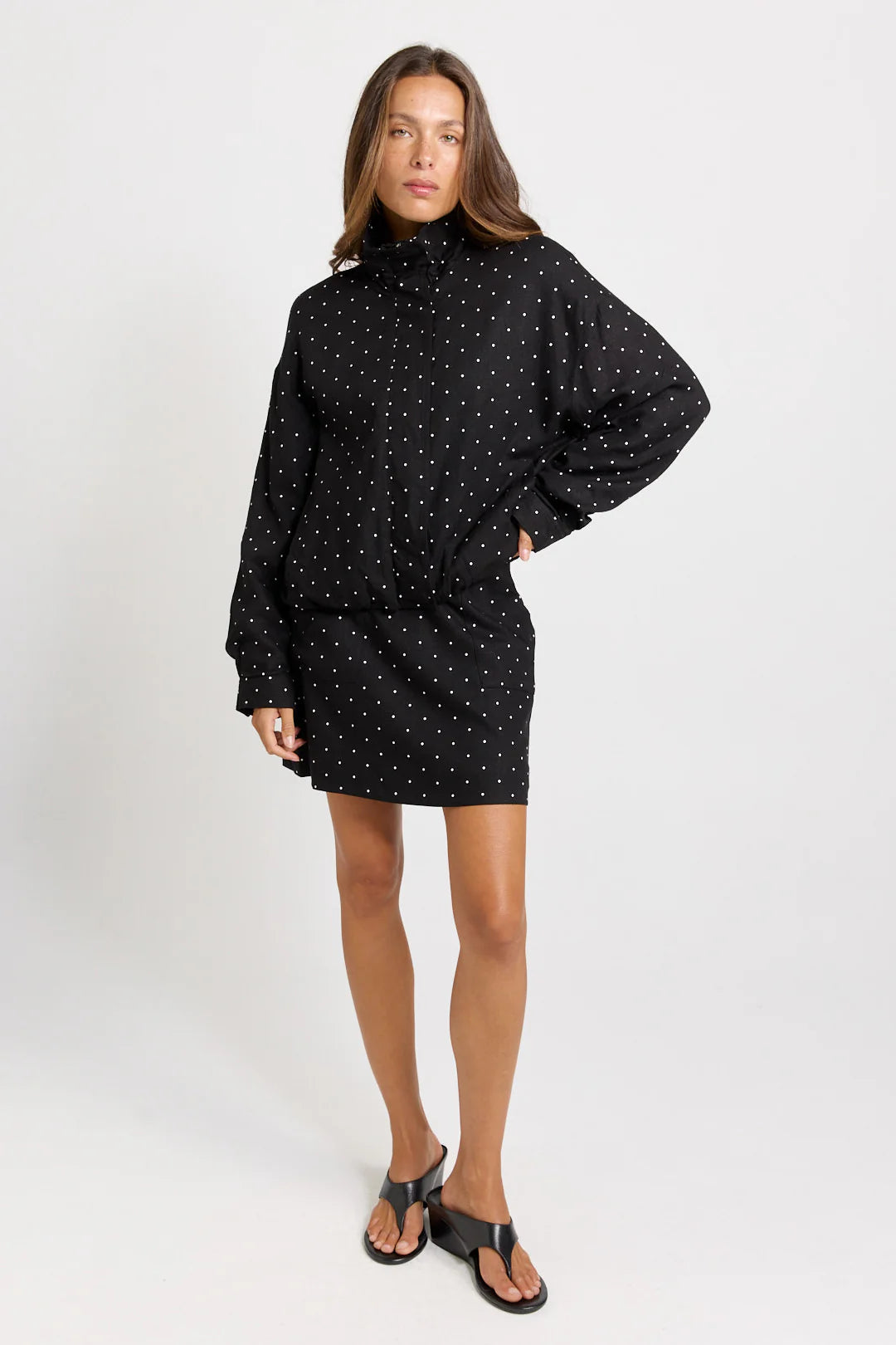 Brookie Spot Bomber Jacket