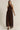 Elara Broderie Dress - Chocolate