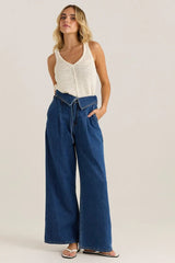 Alissa Foldover Jeans