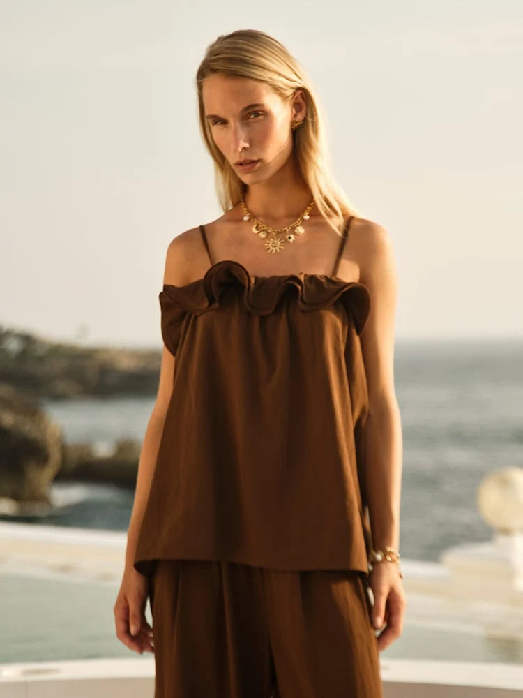 Mireya Tank - Cinnamon