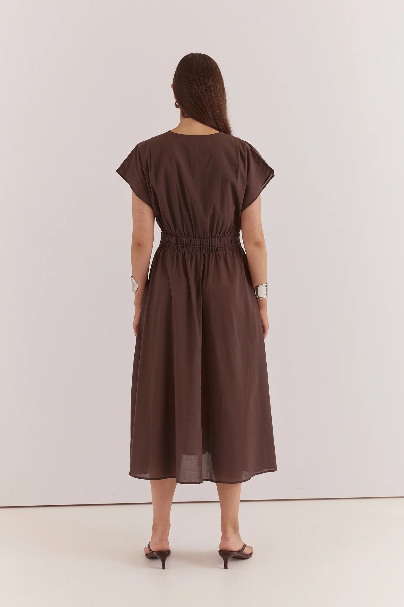 Nazalia Tie Waist Dress