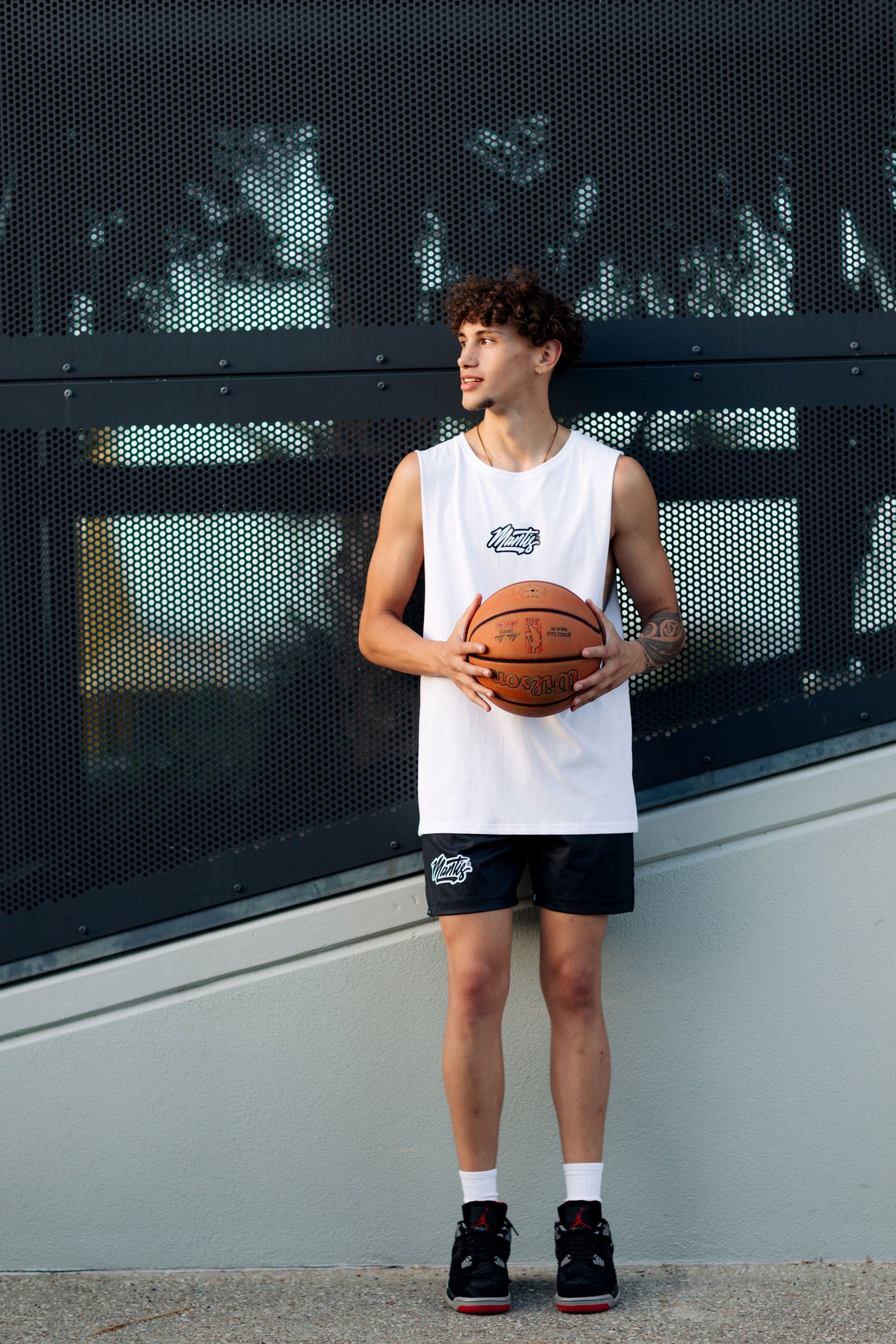 Mantis Signature Muscle Tee~White