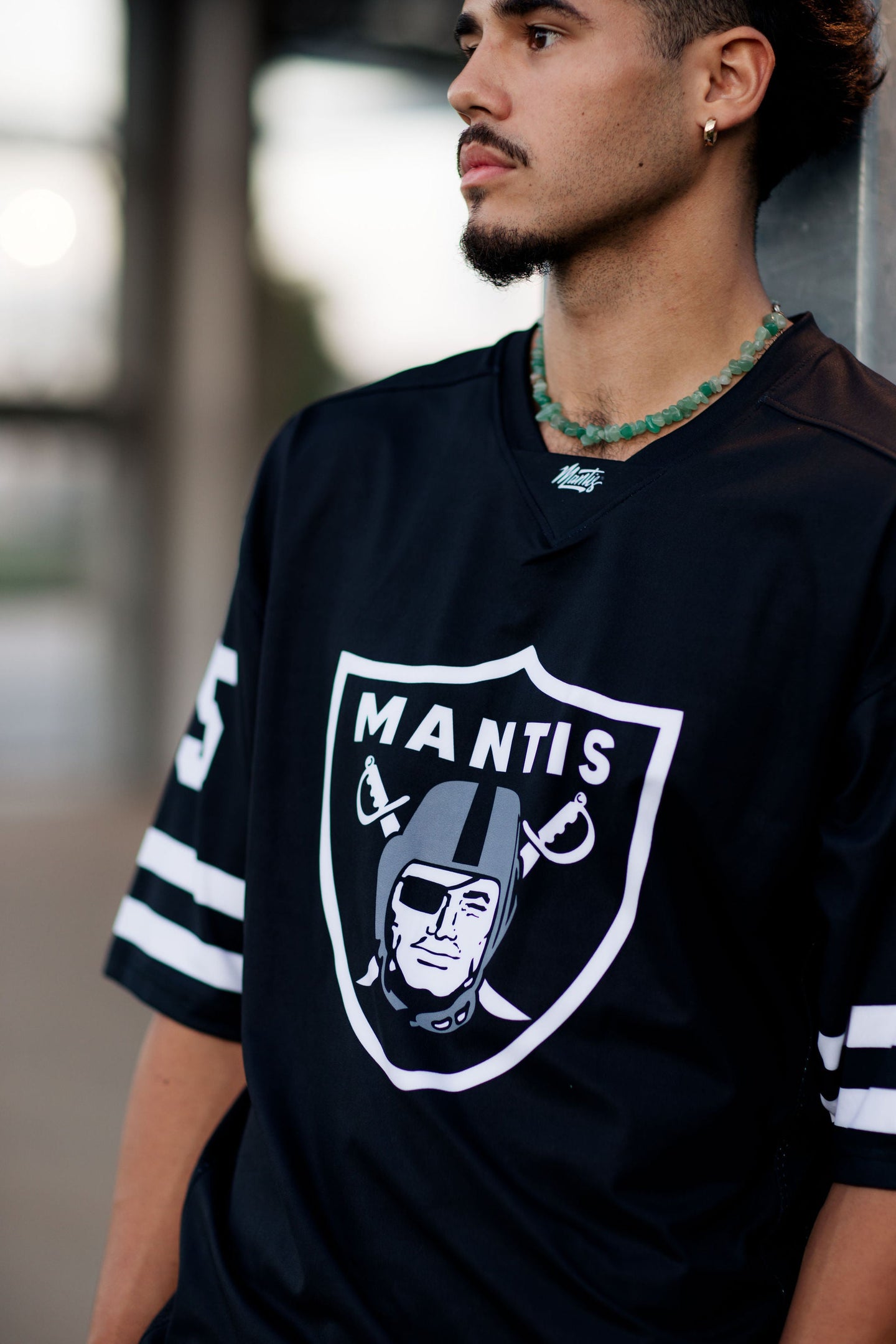 Raiders NFL style Top~black