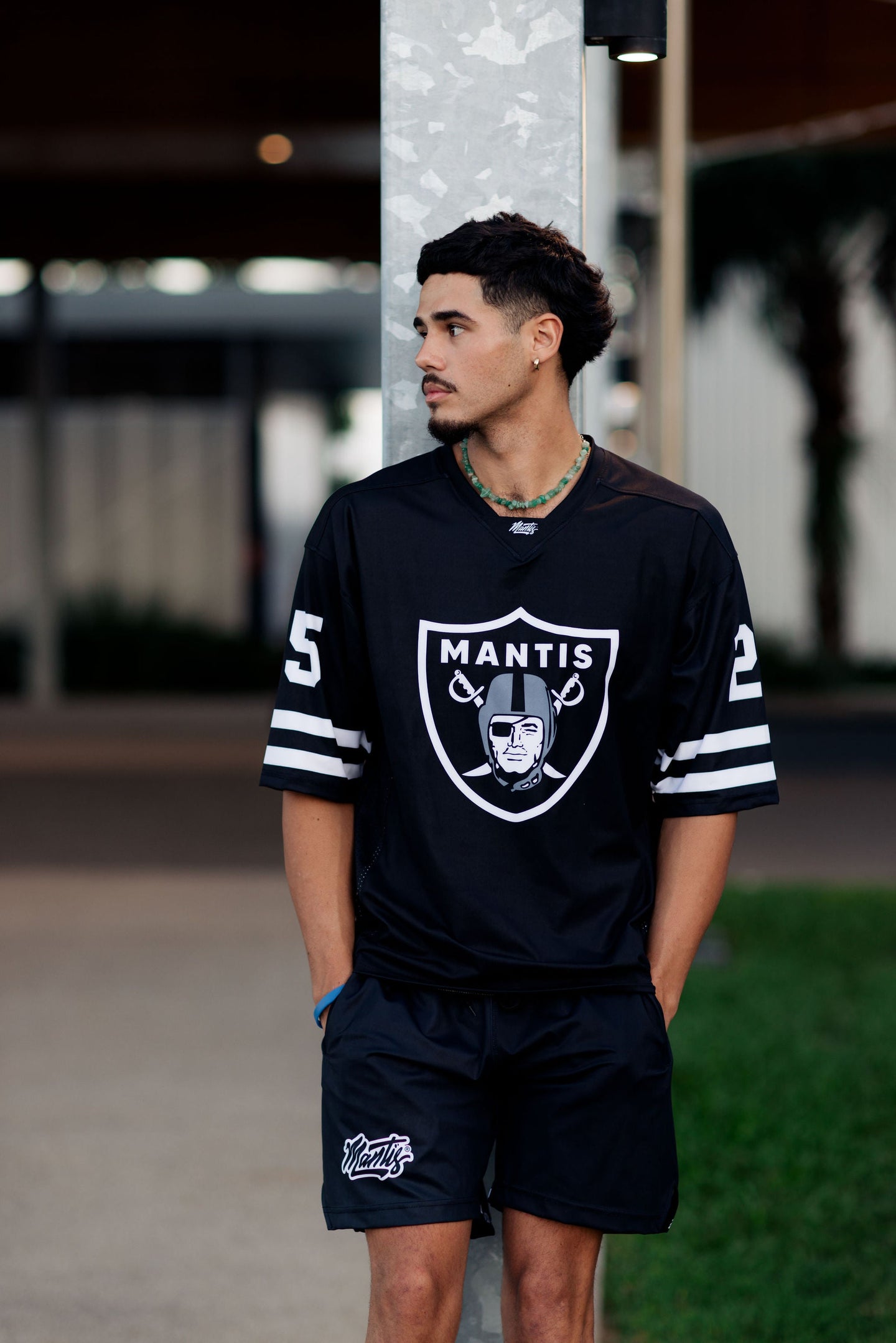 Raiders NFL style Top~black