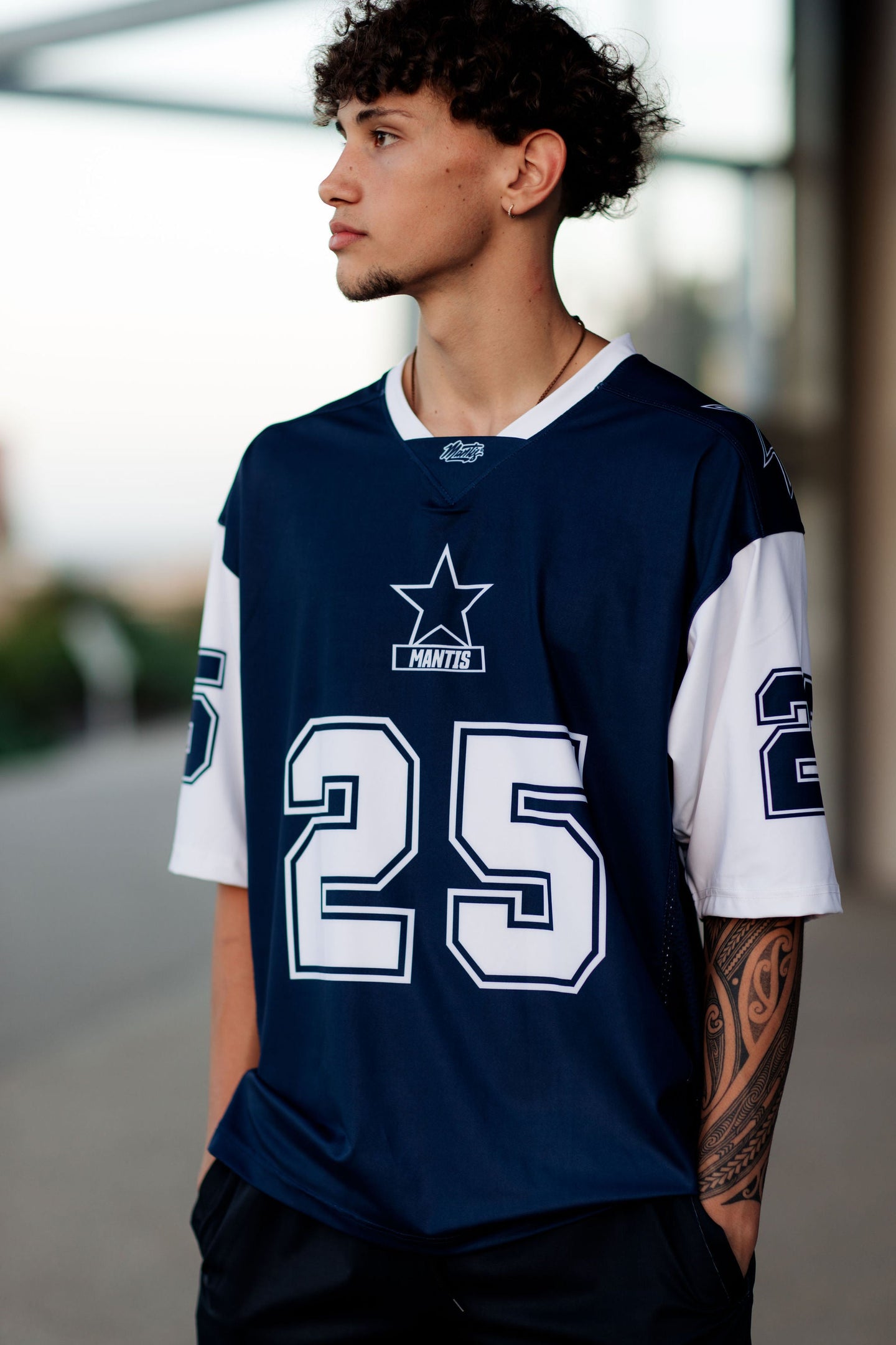 Dallas NFL style Top~navy front