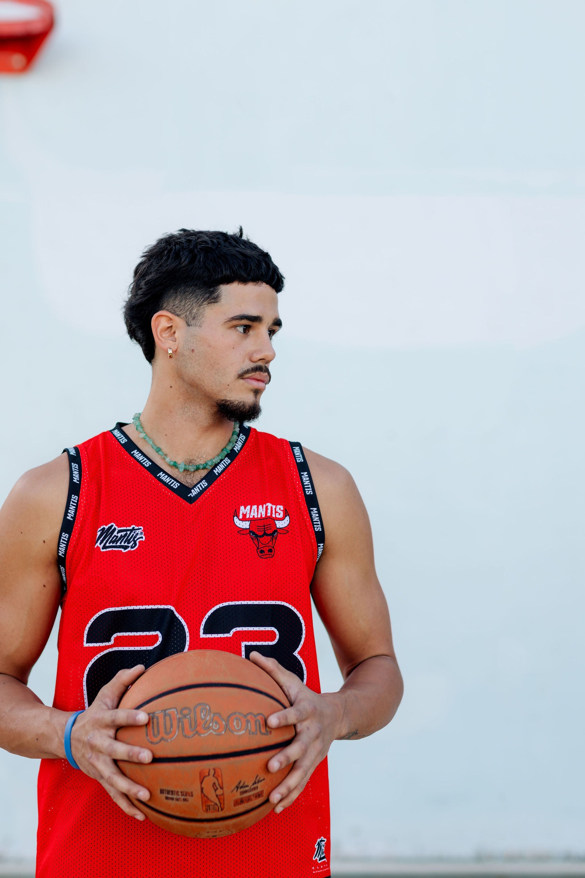 Chicago Bulls Inspired Basketball Singlet~red