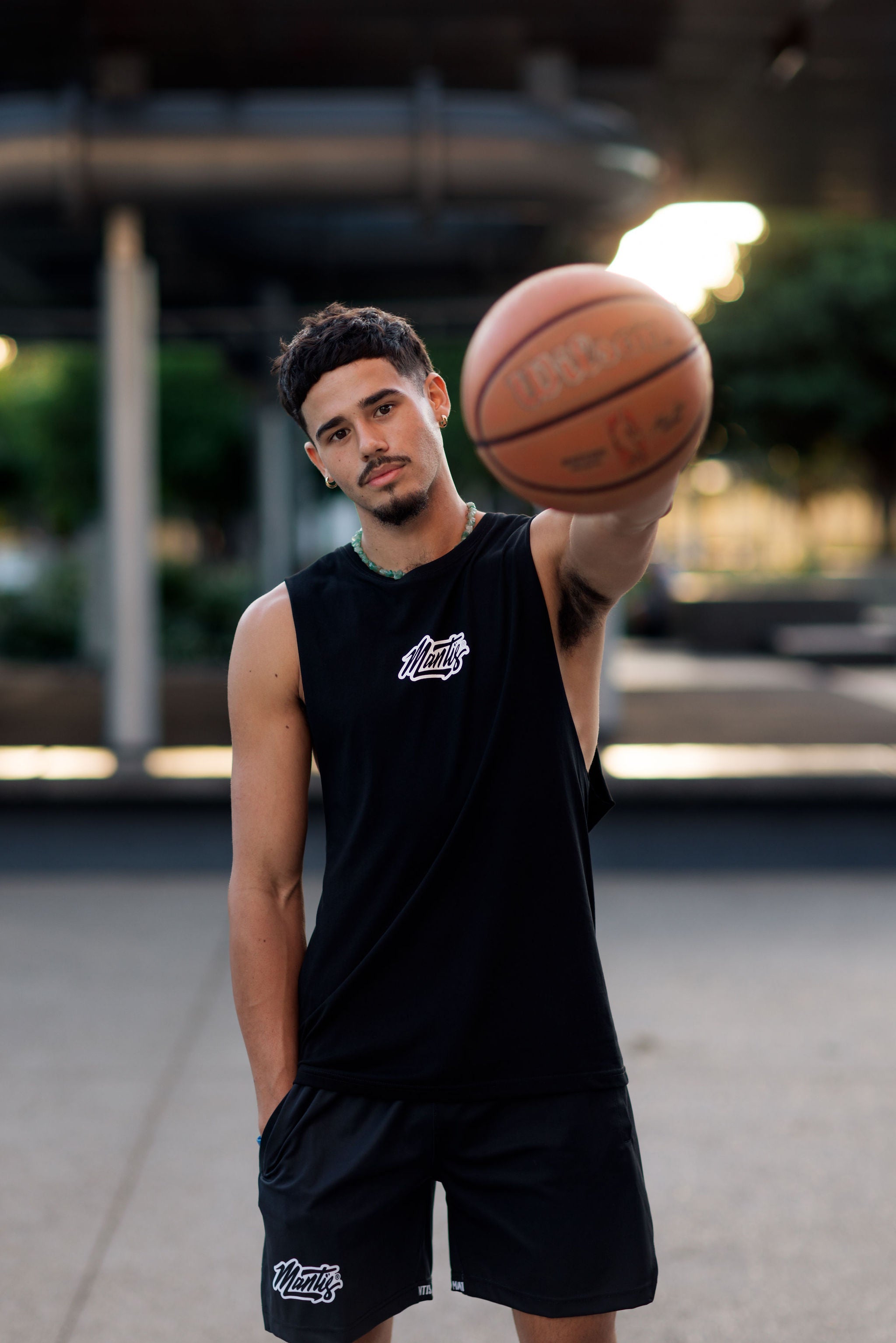 Mantis Signature Muscle Tee~Black