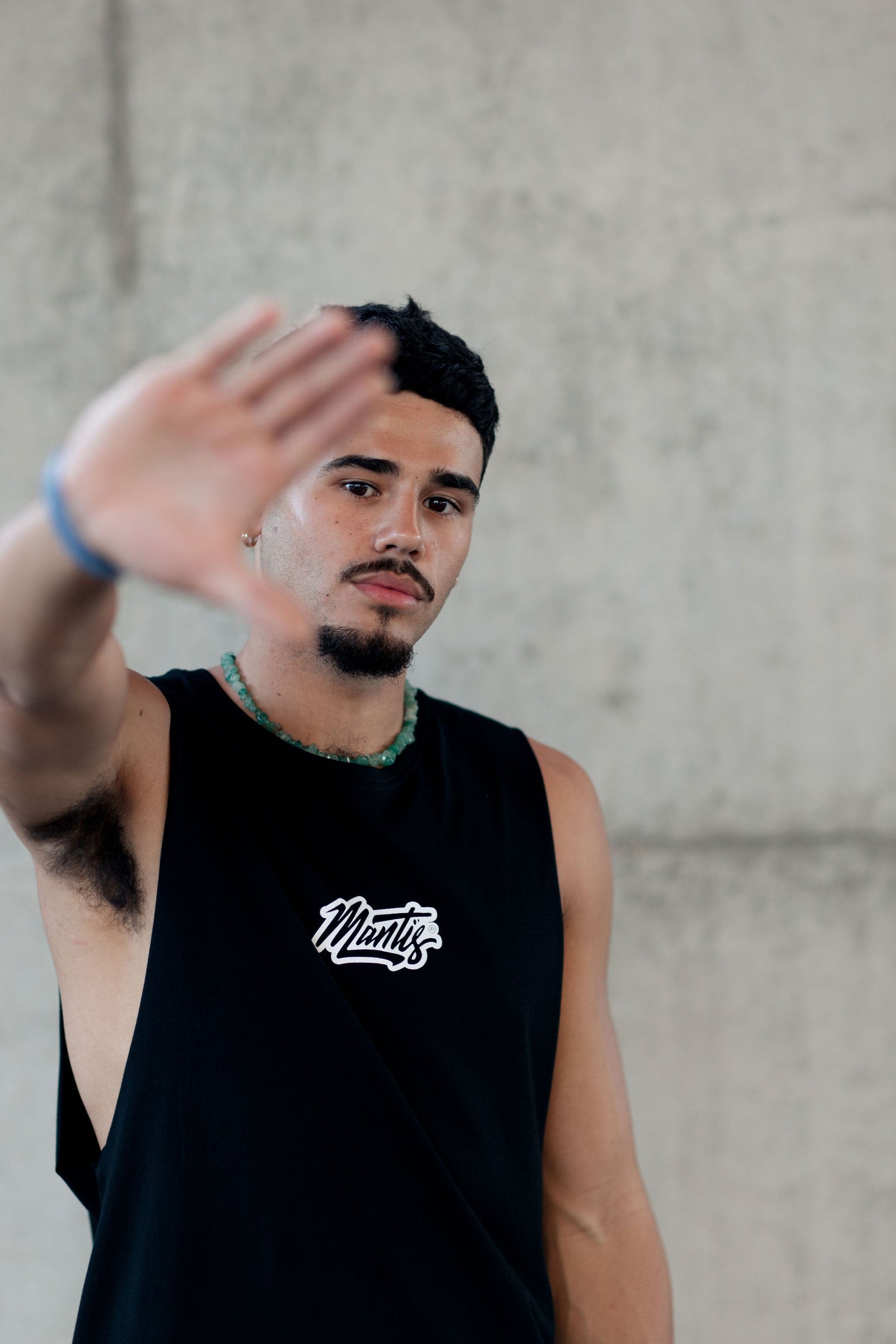 Mantis Signature Muscle Tee~Black