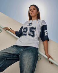 Dallas NFL style Top~white front