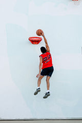 Chicago Bulls Inspired Basketball Singlet~red