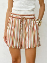 Ottilie Short - Sandbar Stripe