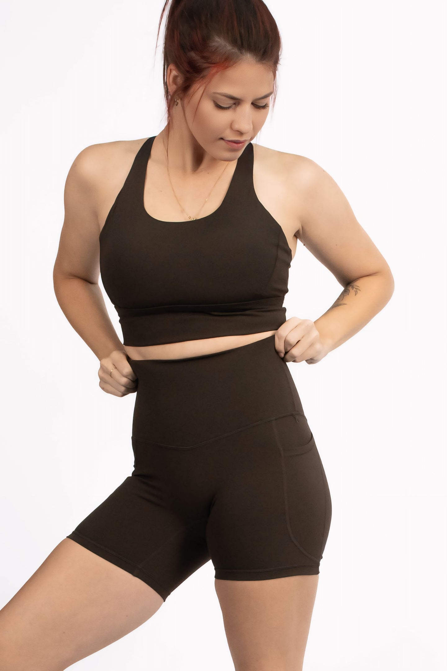 The Vibe Ultimate Sports bra Mocha