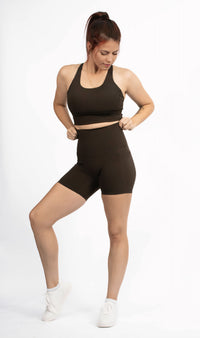 Vibe Booty Short Mocha