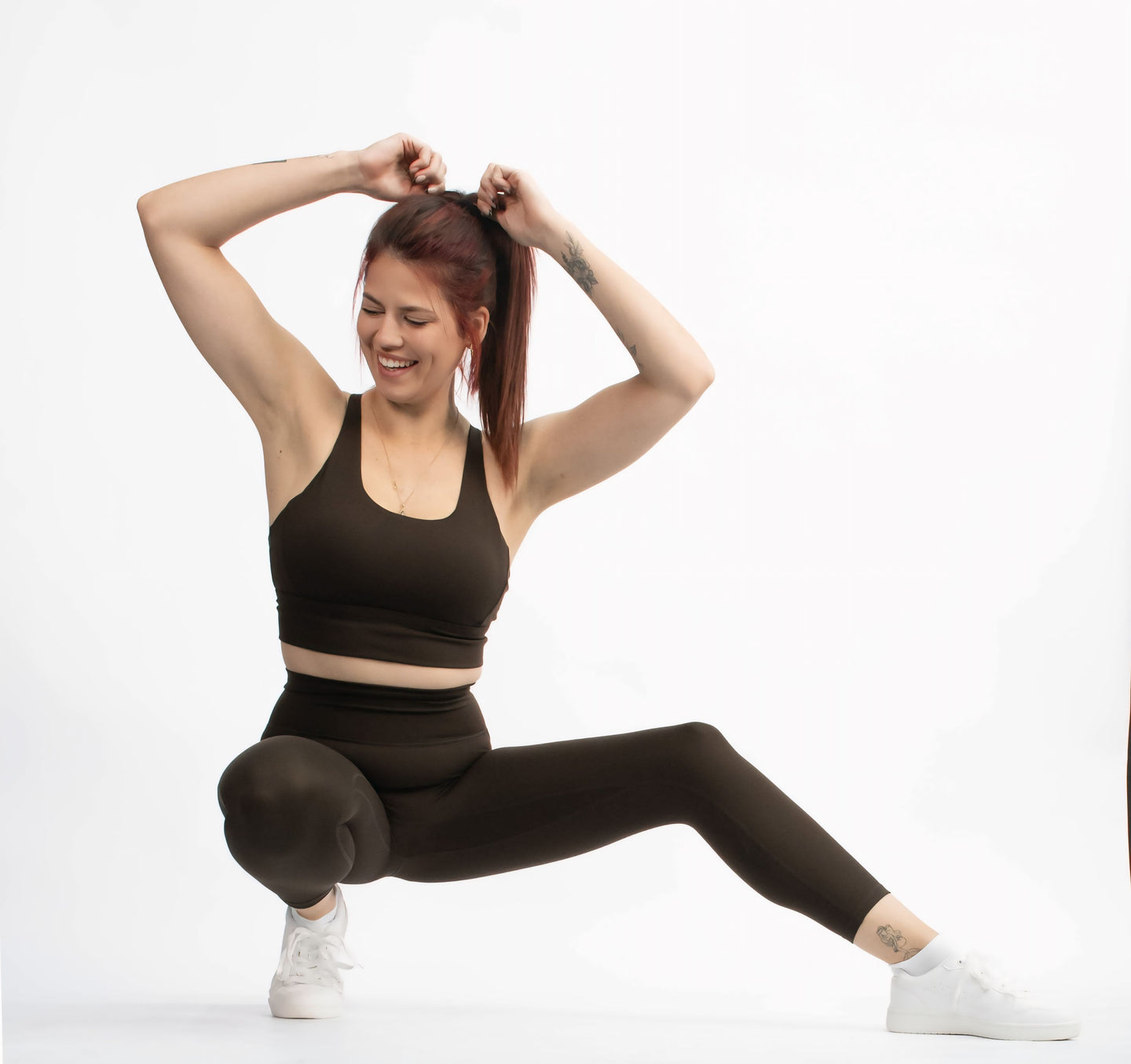 Vibe Capri Tights Mocha