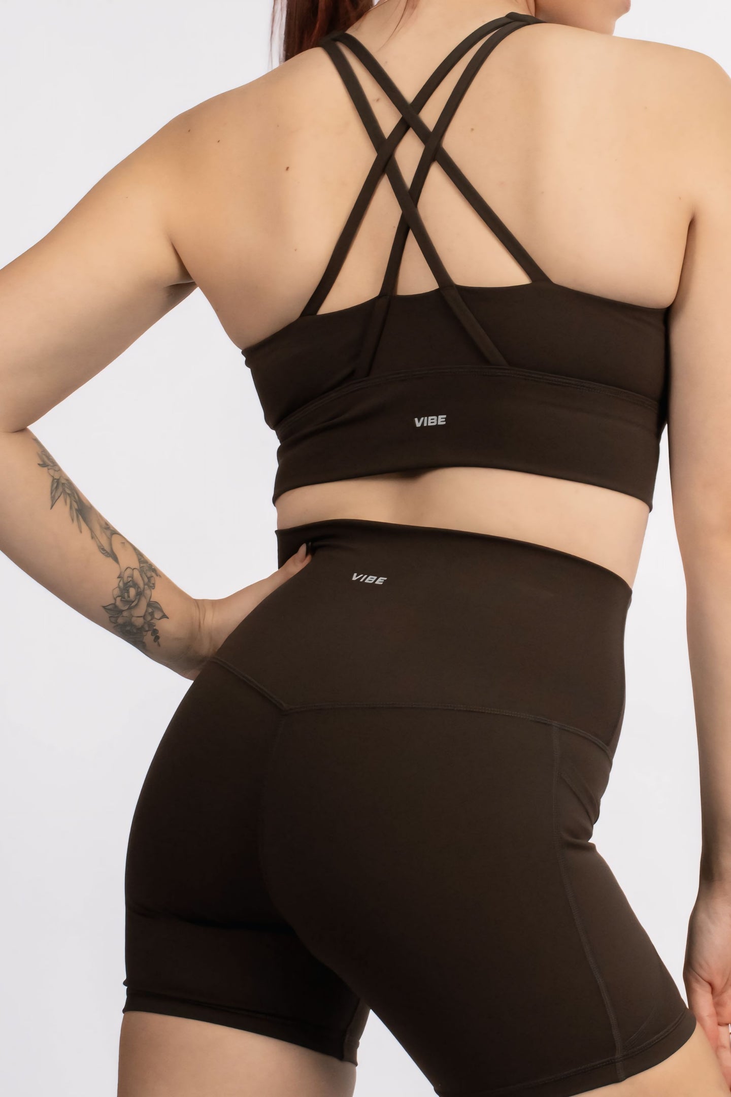 Vibe Booty Short Mocha
