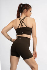 The Vibe Ultimate Sports bra Mocha