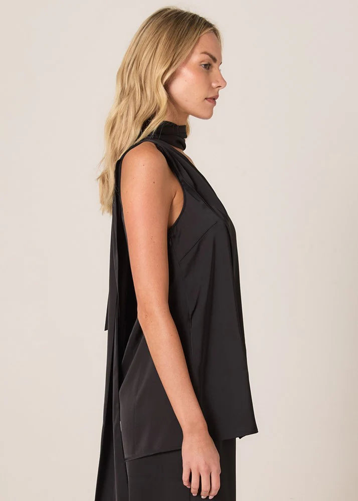 Dahlia Satin One Shoulder Top