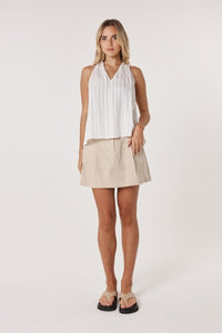 Lyra Tank Top White