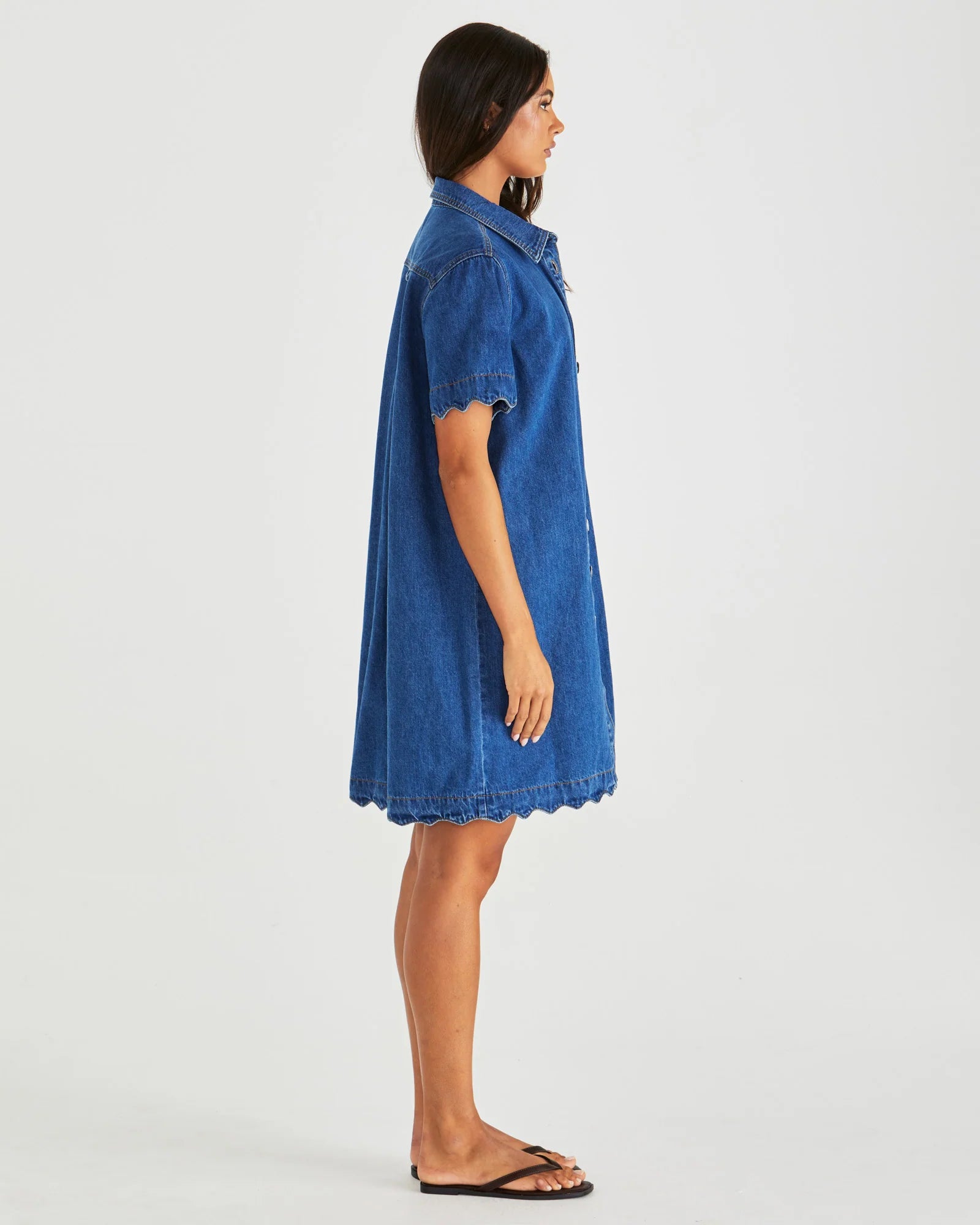 Vale Scalloped Dress